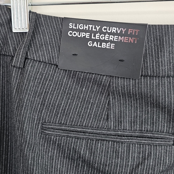 Penningtons slightly curvy fit size 18 dress pants nwt in grey - Picture 6 of 6